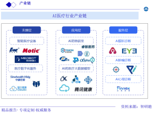 AI医疗行业产业链图片